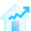Line graph icon 64x64