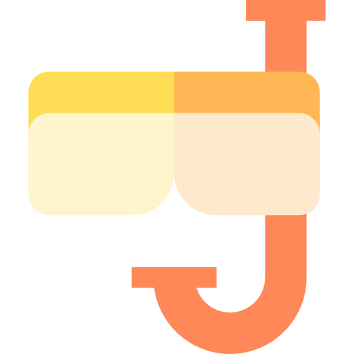 Diving mask icon