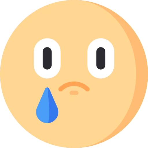 Sad icon