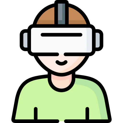 Virtual reality icon