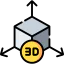 3d model icon 64x64