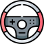Steering wheel icon 64x64