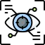 Eye scan icon 64x64