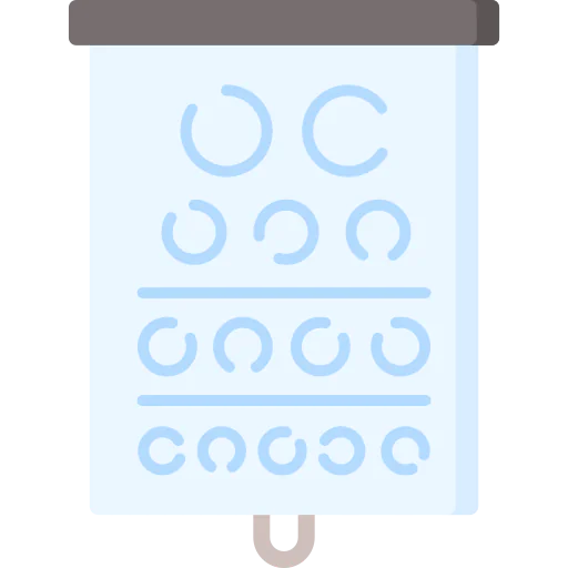 Eye test icon