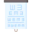 Snellen chart icon 64x64