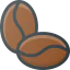 Coffee bean icon 64x64