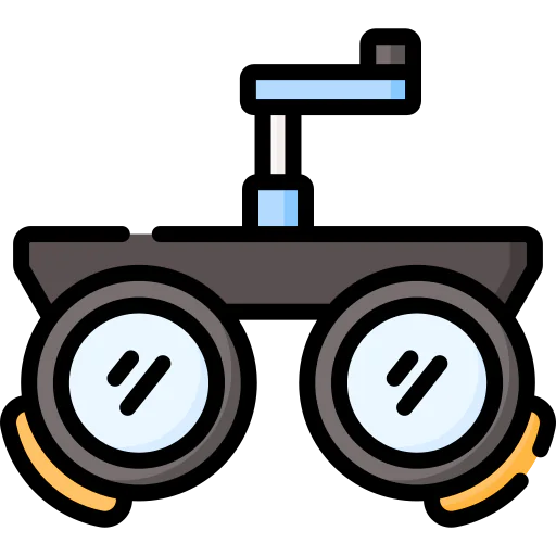 Testing glasses icon