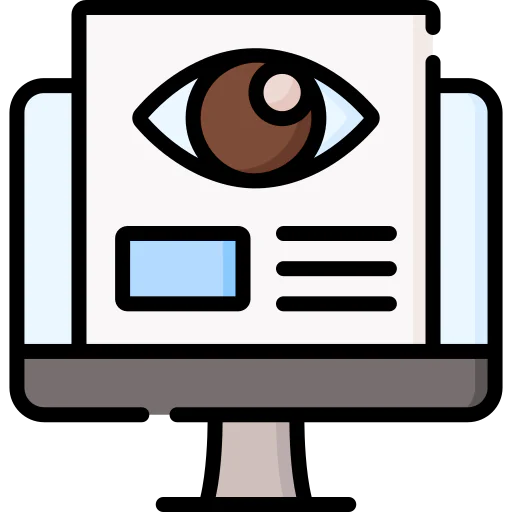 Eye test icon