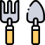Gardening tools icon 64x64