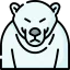 Polar bear icon 64x64