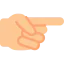 Указывая вправо иконка 64x64