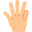 Fingers icon 64x64