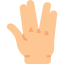 Hand gesture biểu tượng 64x64
