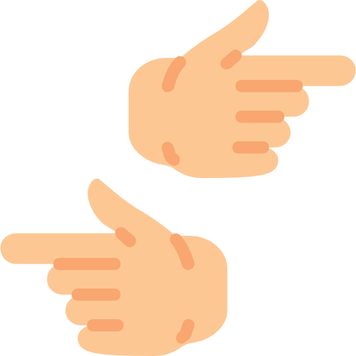 Pointing icon