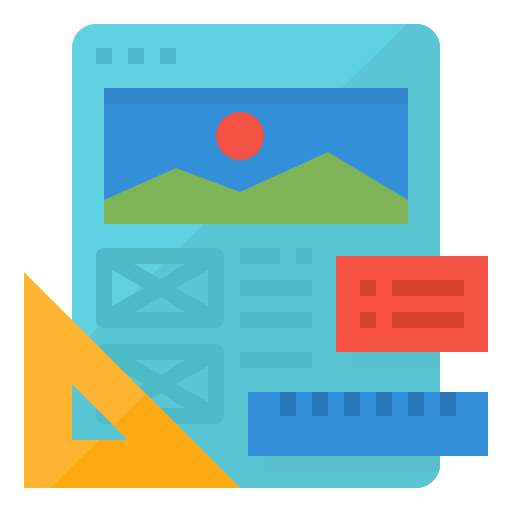 Web design icon