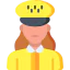 Taxi driver icon 64x64