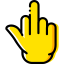 Middle finger 图标 64x64