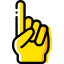 Pointing up Symbol 64x64