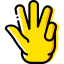 Fingers icon 64x64