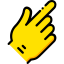 Hand gesture biểu tượng 64x64