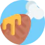 Chicken leg icon 64x64