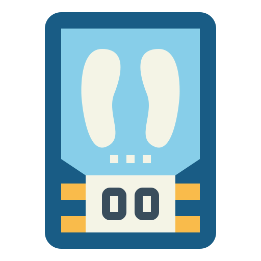 Weight scale icon