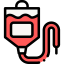 Blood transfusion icon 64x64