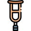 Crutches icon 64x64