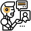 Chatbot biểu tượng 64x64