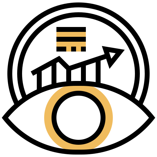 Predictive chart icon