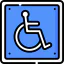 Disabled sign icône 64x64
