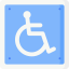 Disabled sign icône 64x64