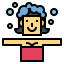 Hair wash icon 64x64
