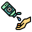 Hand sanitizer icon 64x64