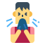 Sneezing icon 64x64