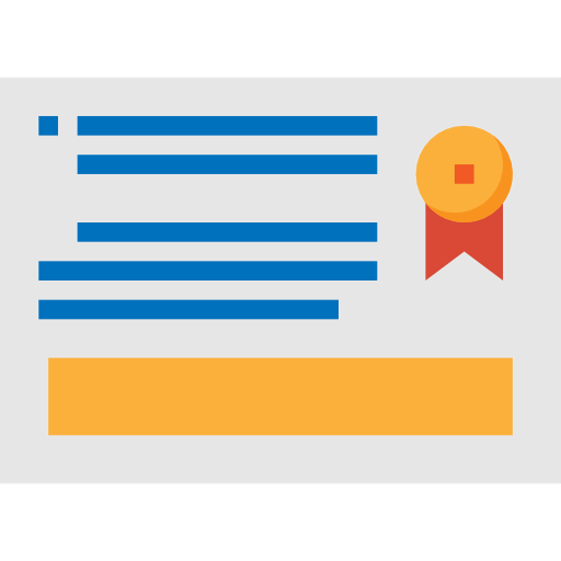 Certificate icon