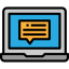 Online chat icon 64x64