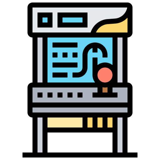 Game machine icon