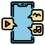 Multimedia icon 64x64