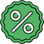 Percentage icon 64x64