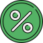 Percentage icon 64x64