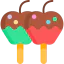 Caramelized apple icon 64x64