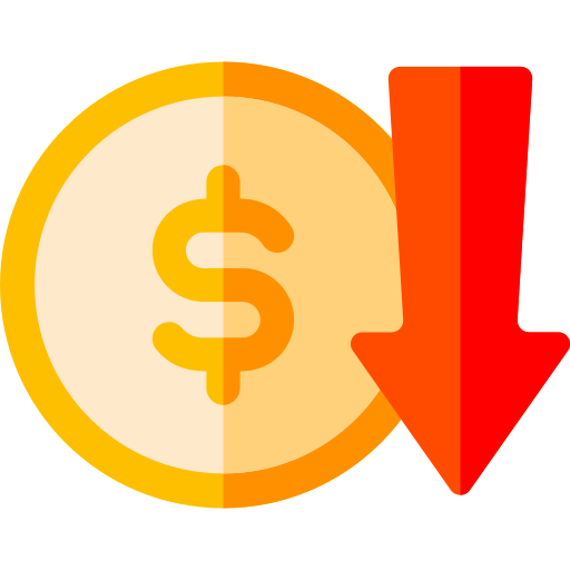 Devaluation icon
