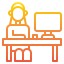 Work from home icon 64x64