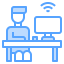 Work from home icon 64x64