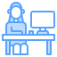 Work from home icon 64x64