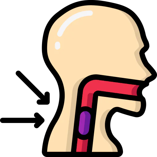 Choking icon