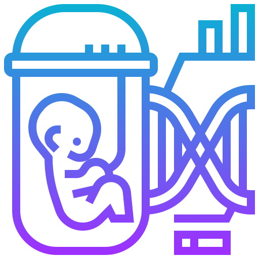 Genetic engineering icon