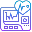 Heart rate monitor icon 64x64