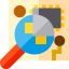 Magnifying glass icon 64x64